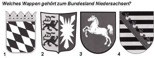 Bild zu Niedersachsen, Frage 1